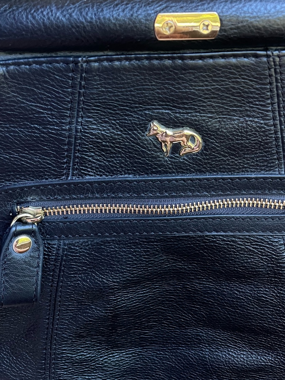 Emma Fox Satchel Leather Bag - Picture 8 of 10